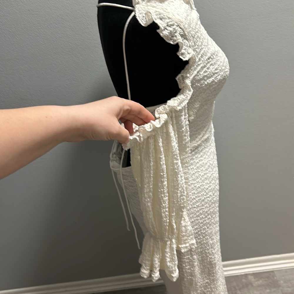 SABO: backless tie up dress - Picture 10 of 12